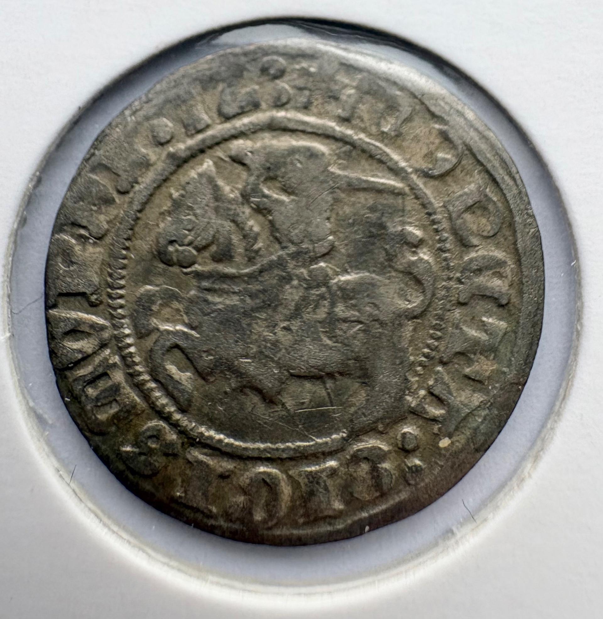 Žygimanto Senojo 1512 pusgrašis 