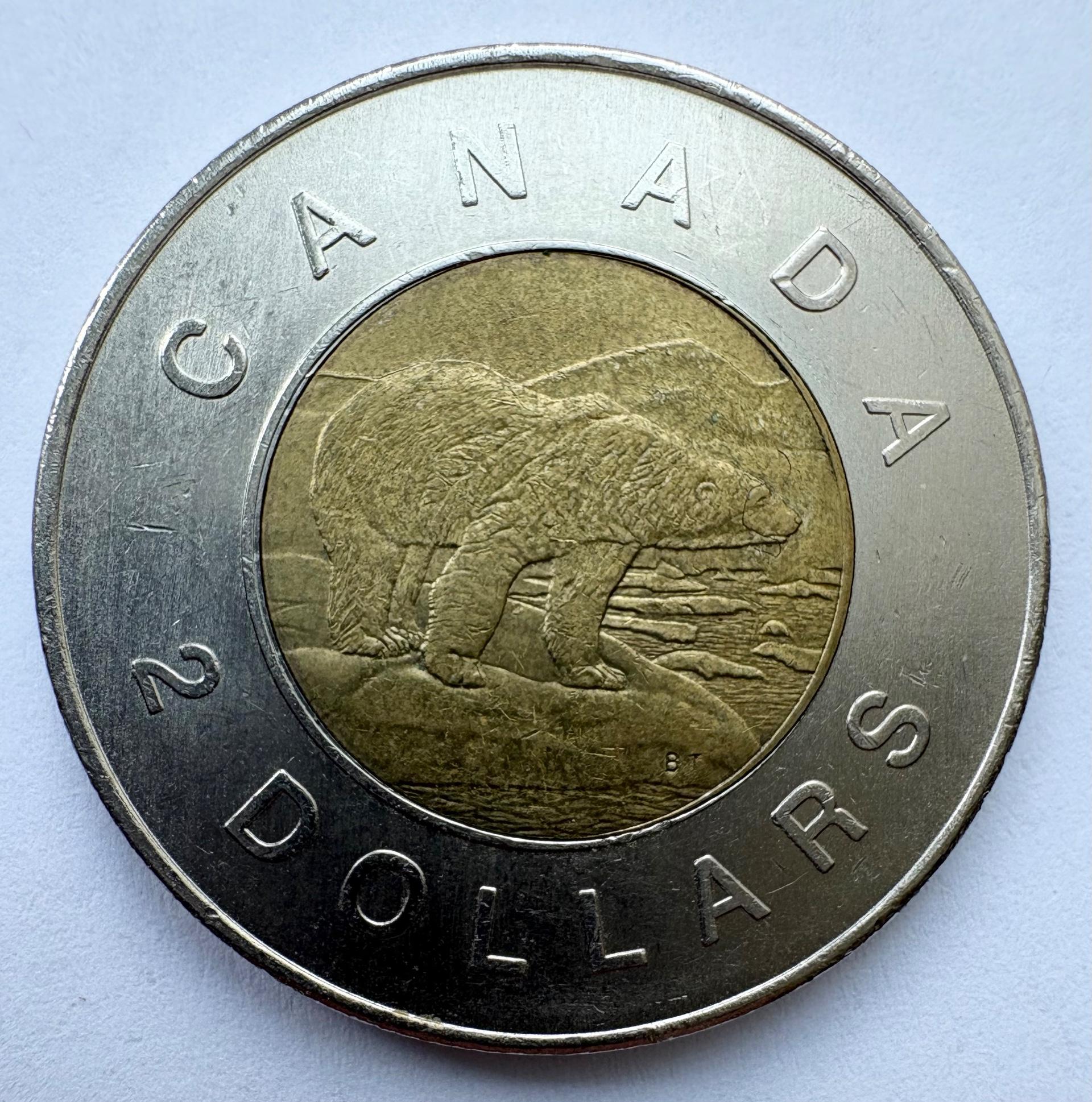 Kanada 2 doleriai 2004