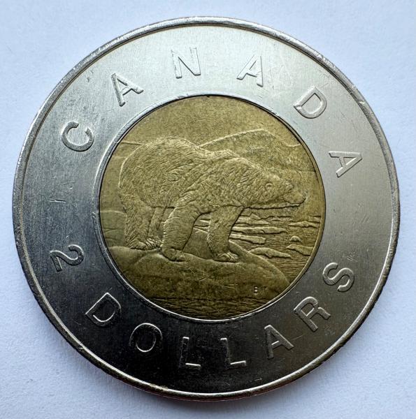 Kanada 2 doleriai 2004