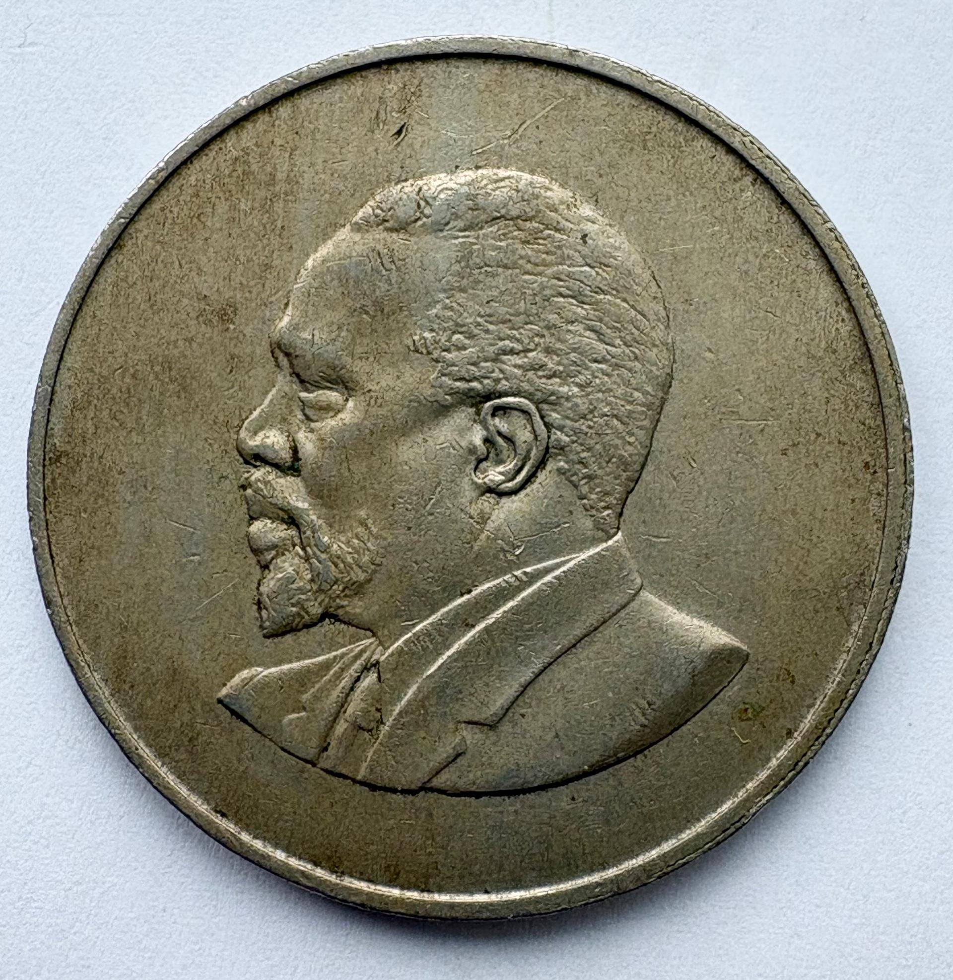 Kenija 2 šilingai 1968