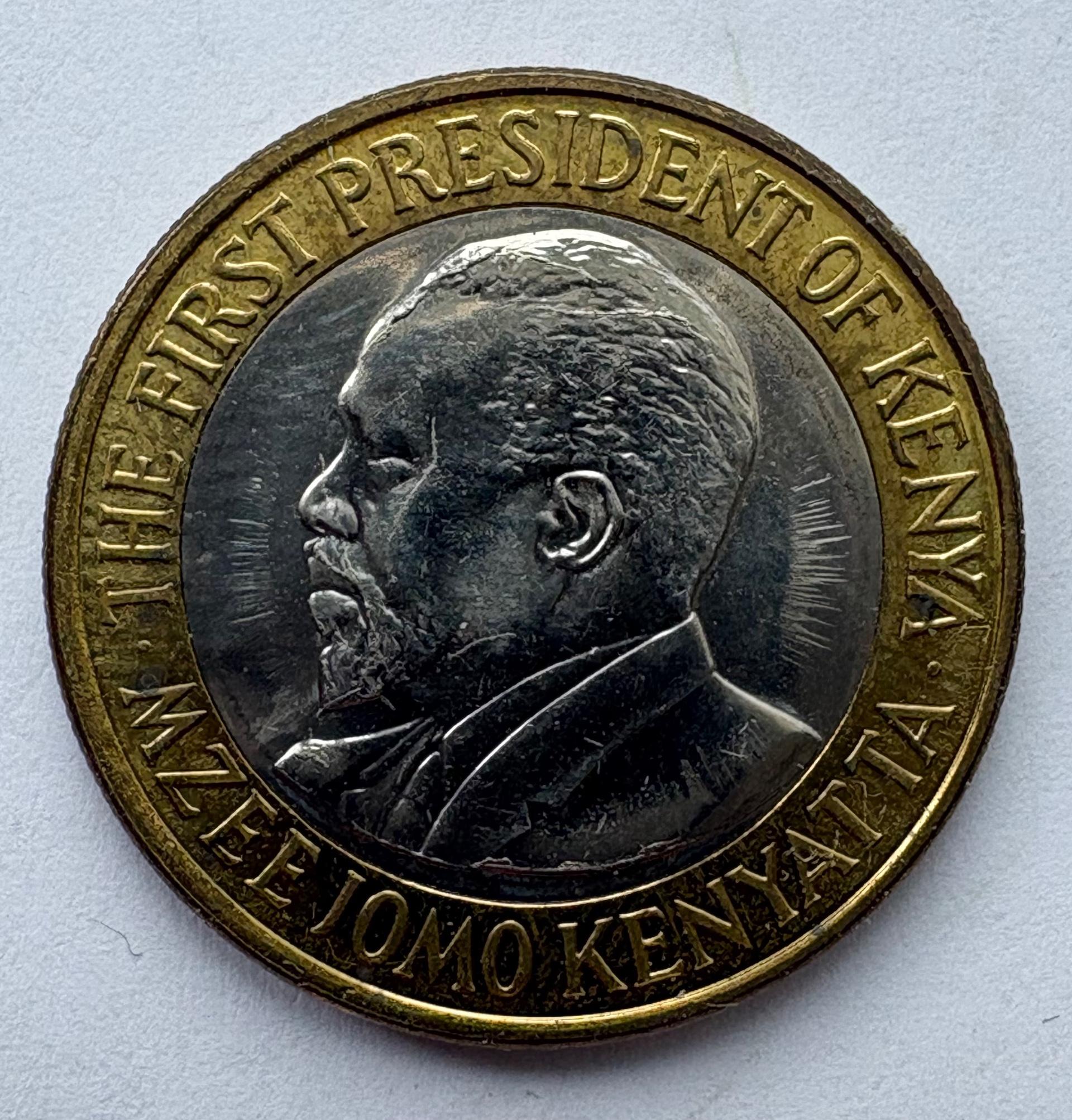 Kenija 10 šilingų 2010
