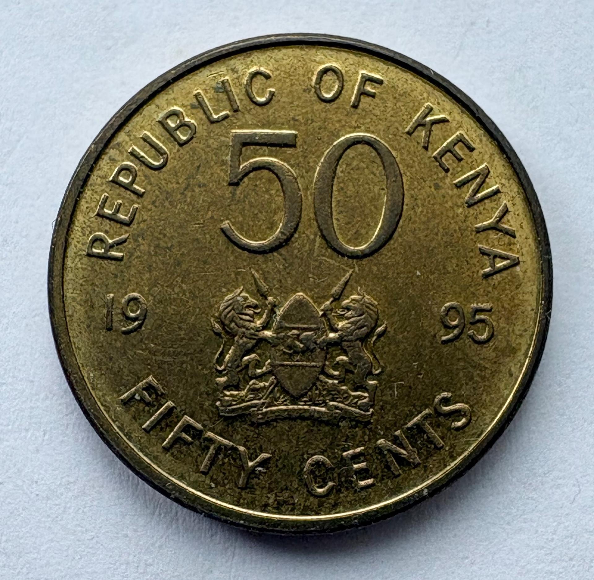 Kenija 50 c 1995