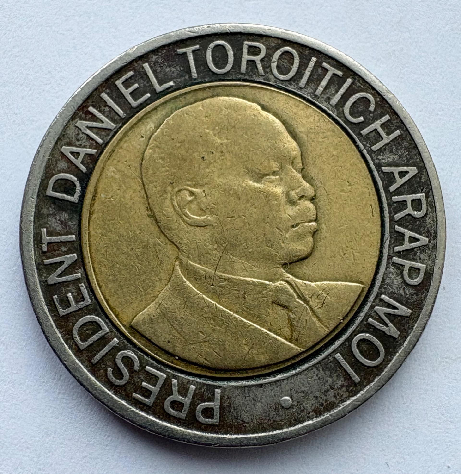 Kenija 20 šilingų 1998