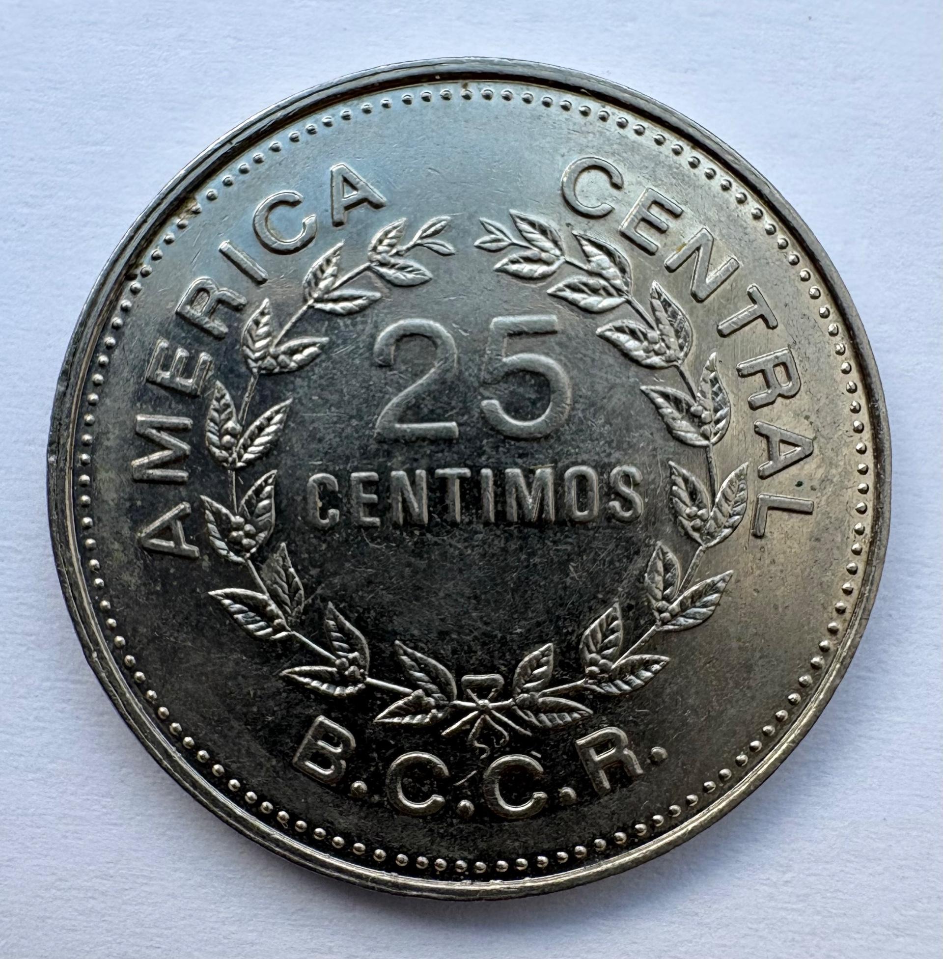 Kosta Rika 25 c 1980