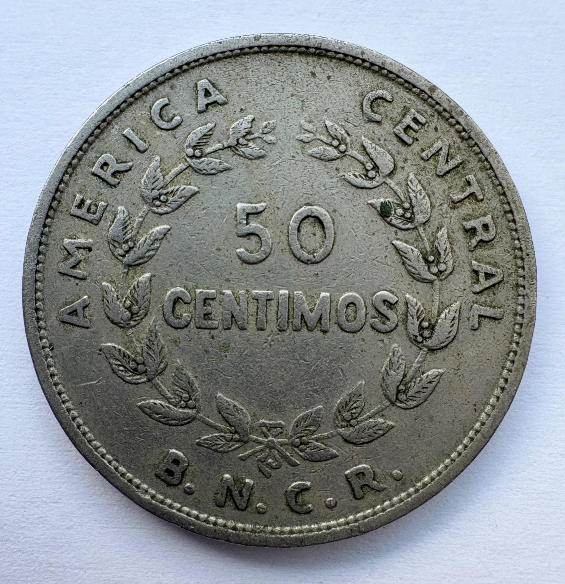 Kosta Rika 50 c 1948