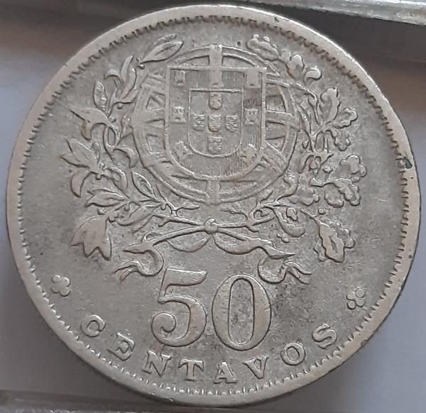 Portugalija 50 centavų 1945 (6798)