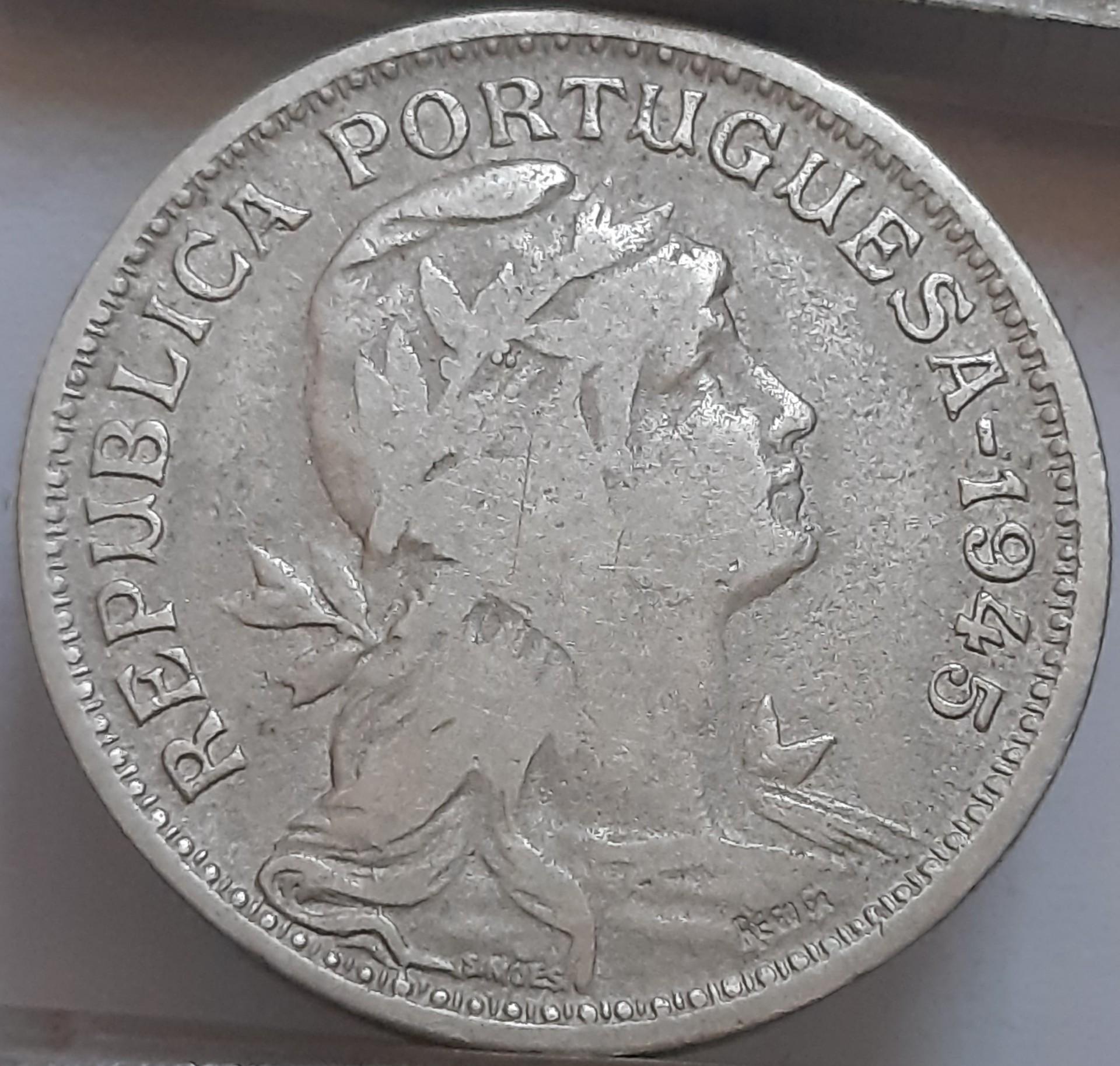Portugalija 50 centavų 1945 (6798)