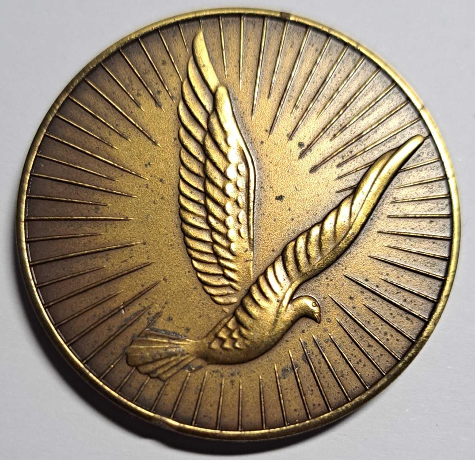 Vokietijos pašto balandžių medalis 1970-1980 (B3)