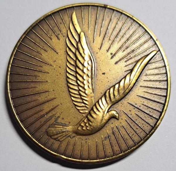 Vokietijos pašto balandžių medalis 1970-1980 (B3)