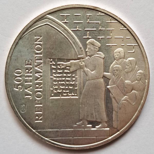 Medalis Reformacijos 500-osioms metinėms (B7)