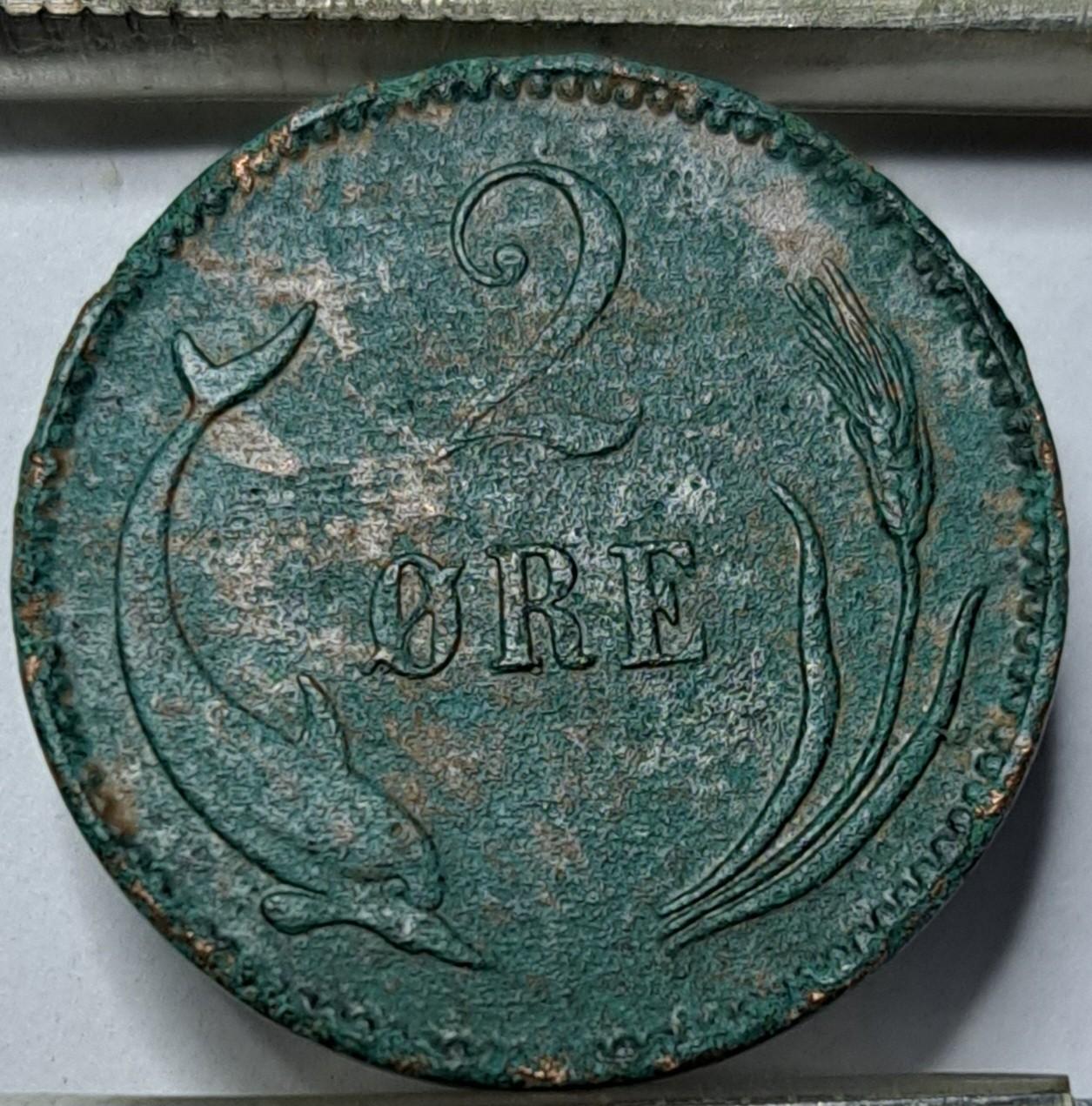 Danija 2 erės 1902 (5334)