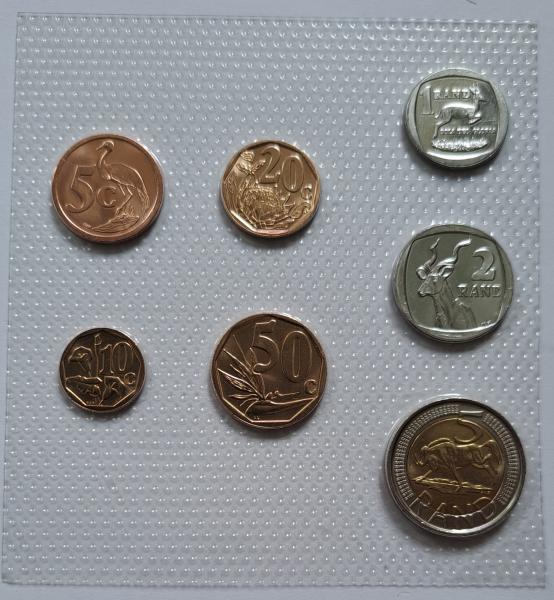 Pietų Afrika setas 2008 UNC (7744)