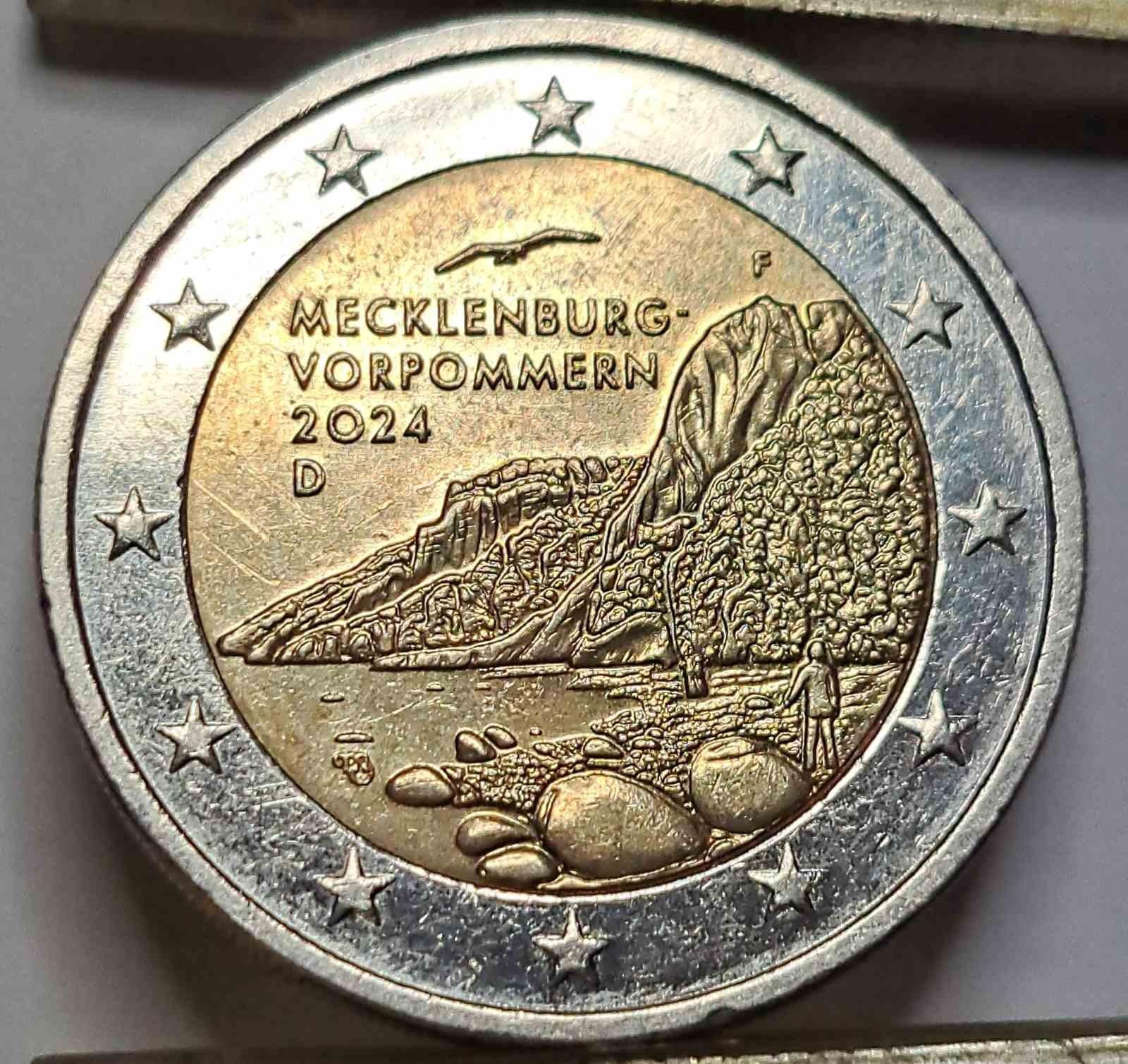 Vokietija 2 Eurai 2024 D KM#439 (B22)