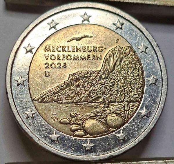 Vokietija 2 Eurai 2024 D KM#439 (B22)