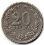 Argentina. 20 centavų ( 1940 ) XF