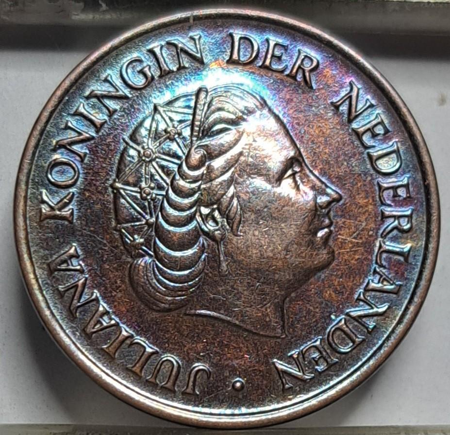 Nyderlandai 5 centai 1977 KM#181 (7739)
