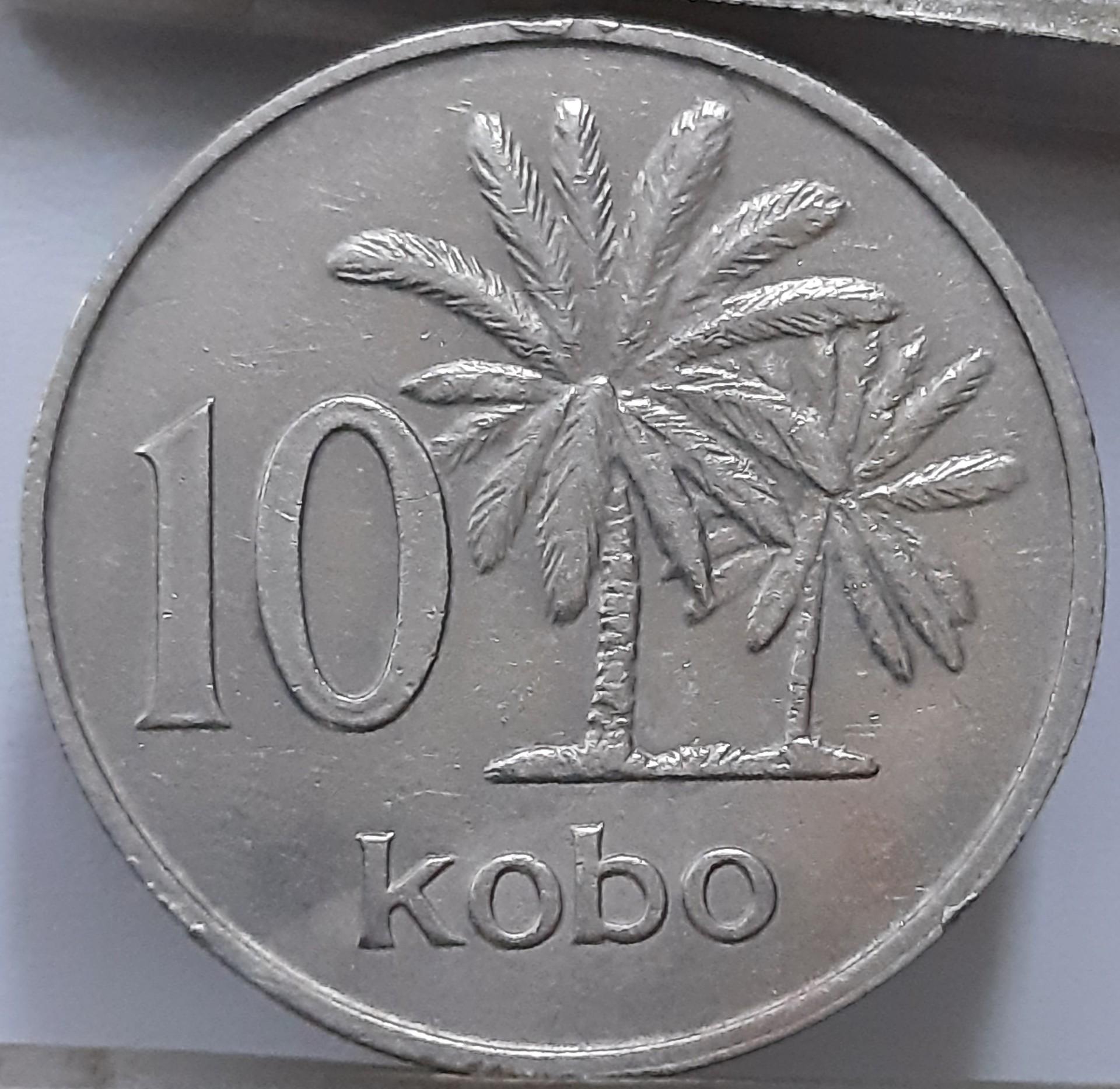 Nigerija 10 kobų 1973 KM#10.1 (7725)