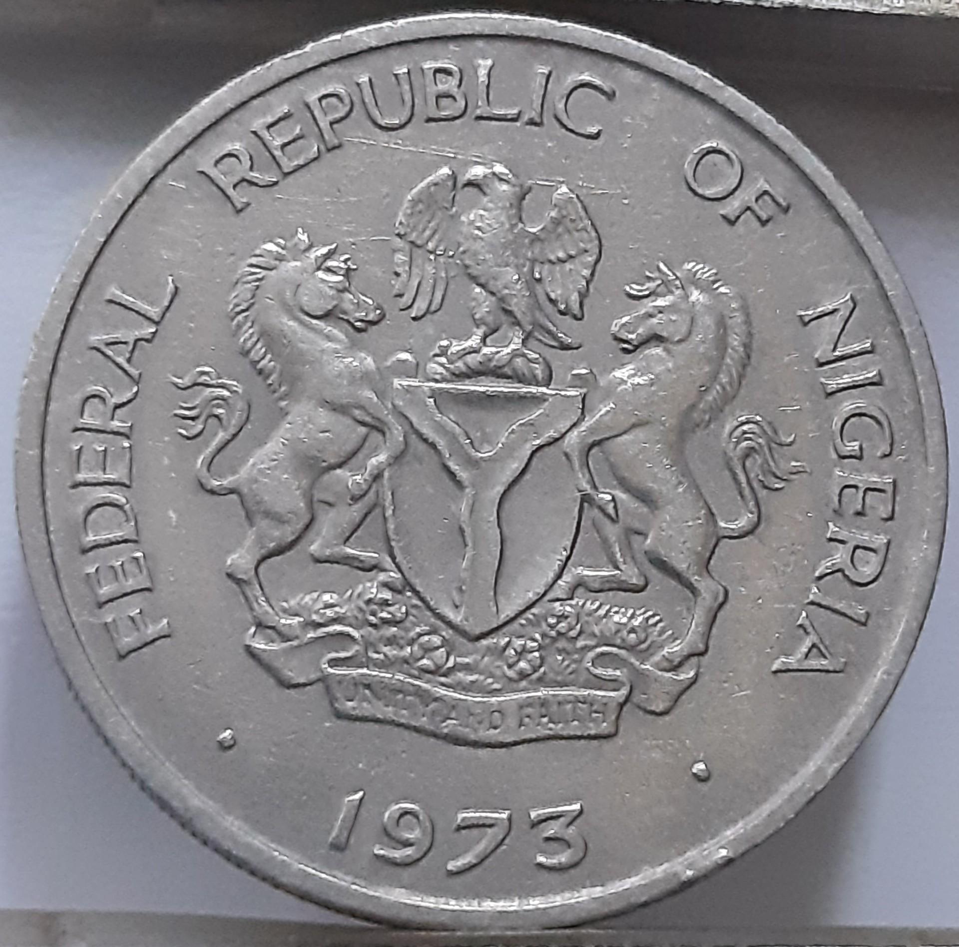 Nigerija 10 kobų 1973 KM#10.1 (7725)