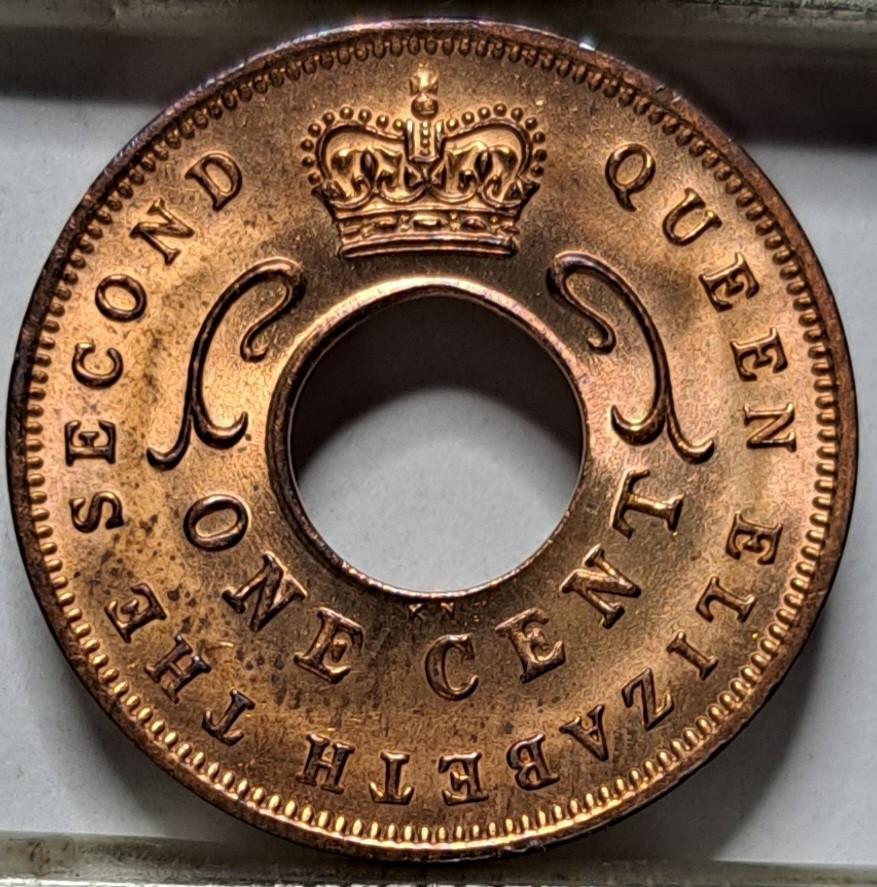 Britų Rytu Afrika 1 centas 1959 KM#35 (7718)
