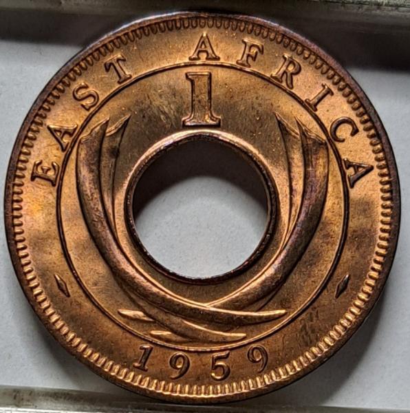 Britų Rytu Afrika 1 centas 1959 KM#35 (7718)