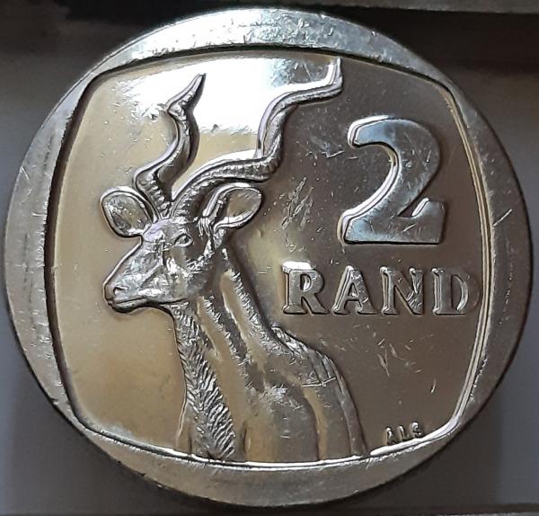 Pietų Afrika 2 randai 2014 KM#273 (7530)