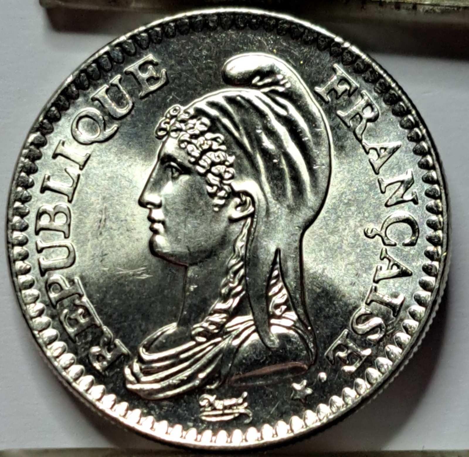 Prancūzija 1 Frankas 1992 KM#1004 UNC (B37)