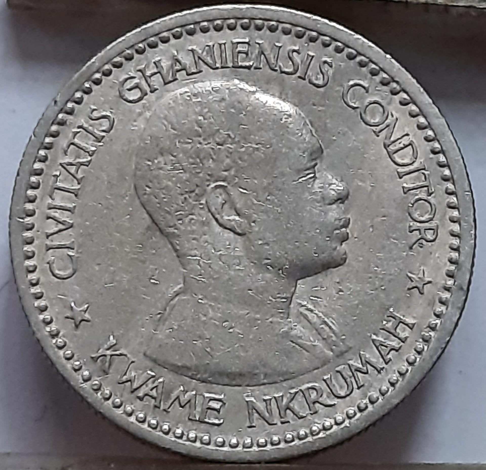 Gana 1 Šilingas 1958 KM#5 (B61)