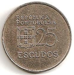 Portugalija. 25 eskudai ( 1981 ) XF