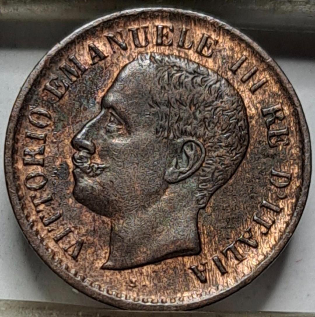 Italija 1 čentezinas 1903 KM#35 (7706)