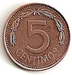 Venesuela. 5 santimai ( 1977 ) XF