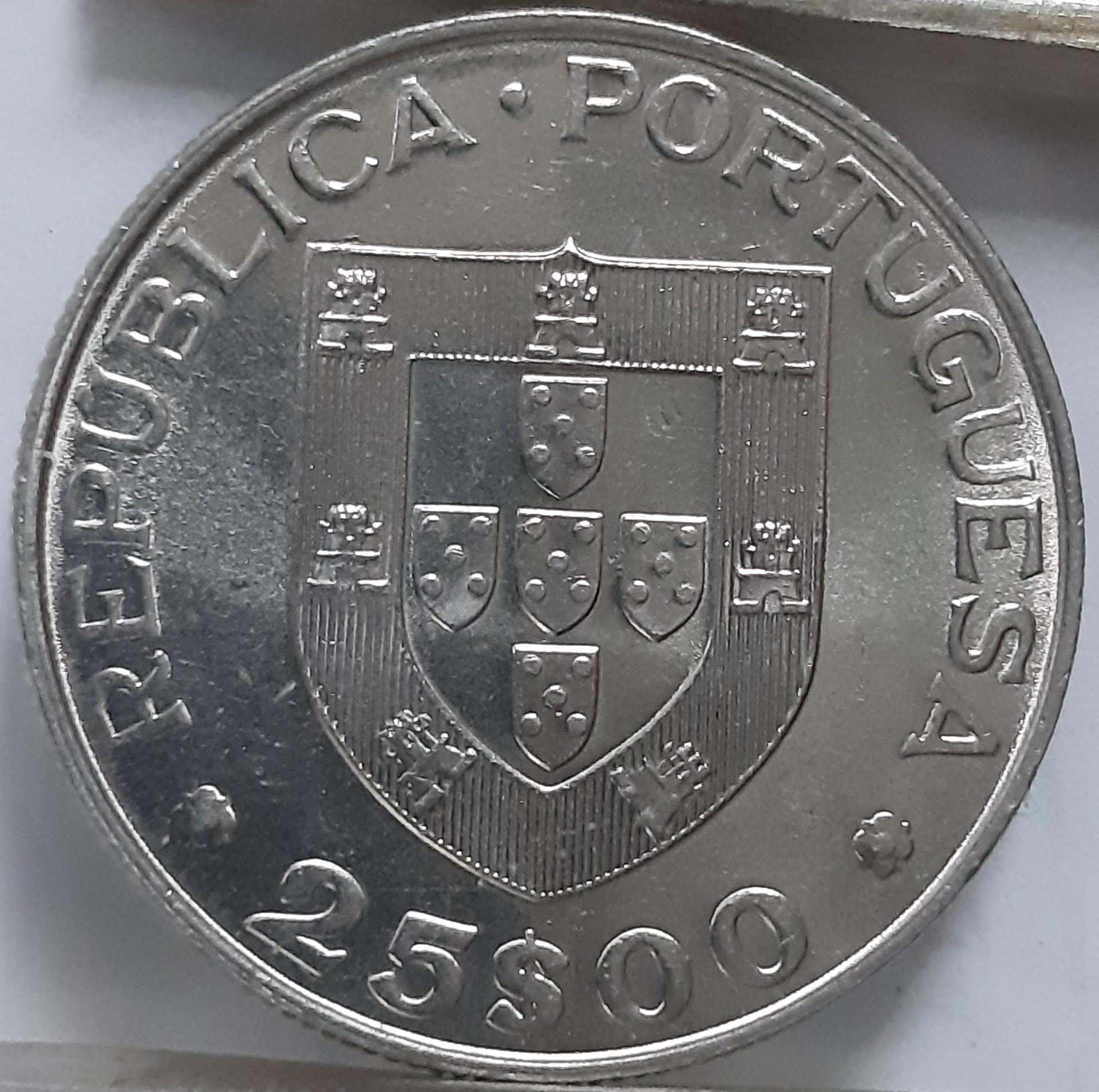 Portugalija 25 eskudai 1979 proginė KM#609 (7321)