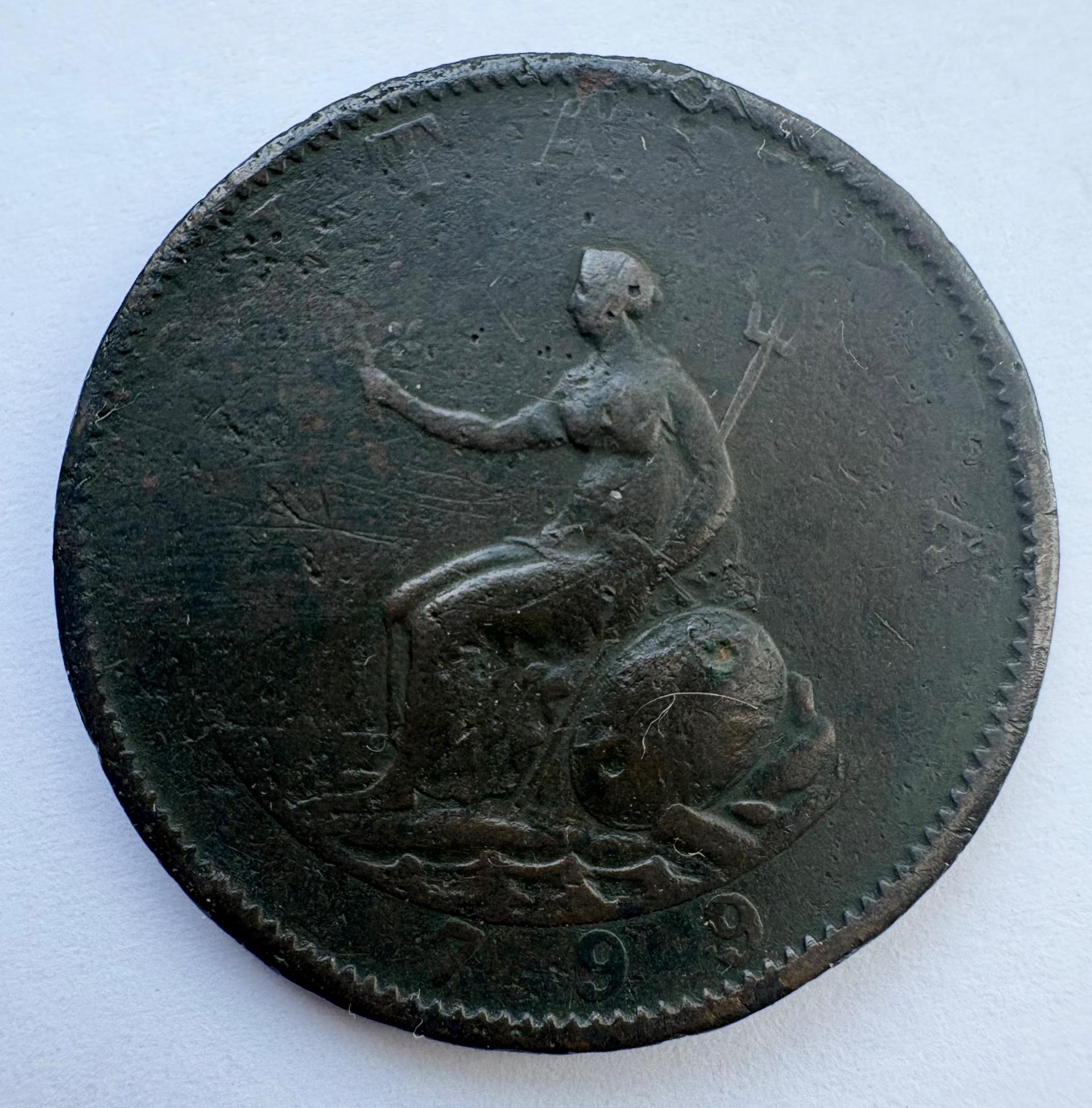 Didžioji Britanija 1/2 p 1799