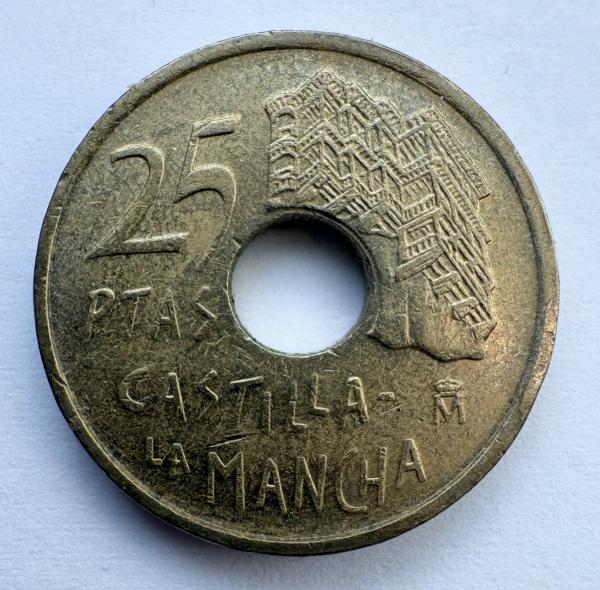Kupčius aukcionas - Ispanija 25 pt 1996