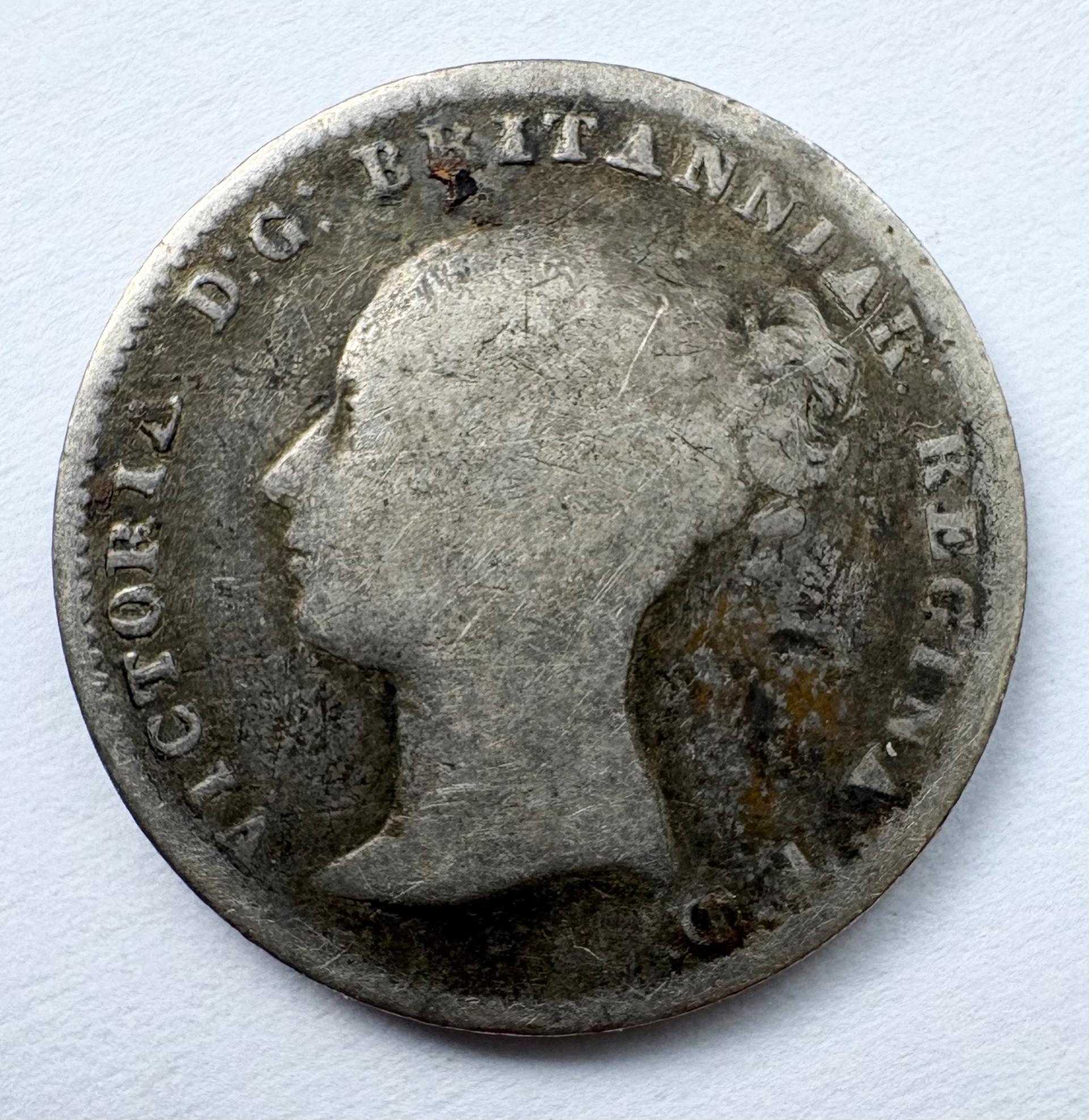 Didžioji Britanija 4 p 1849 reta