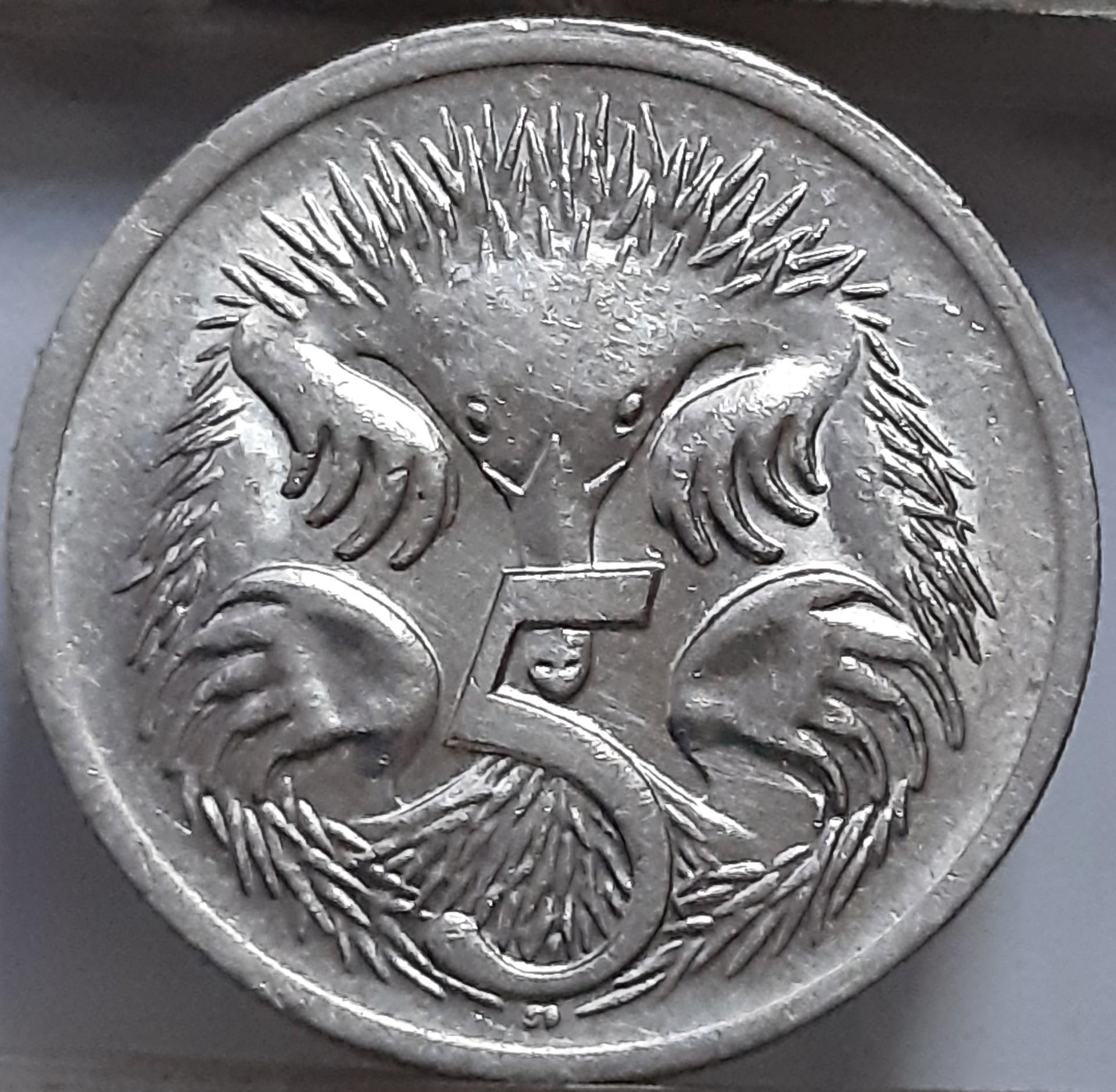 Australija 5 centai 1971 KM#64 (7369)