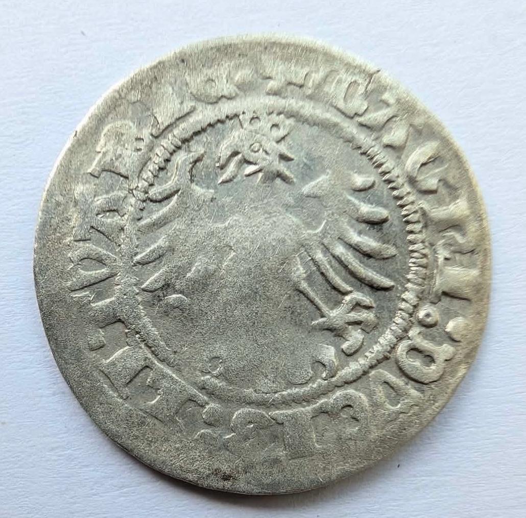 Žygimanto Senojo 1518 pusgrašis 