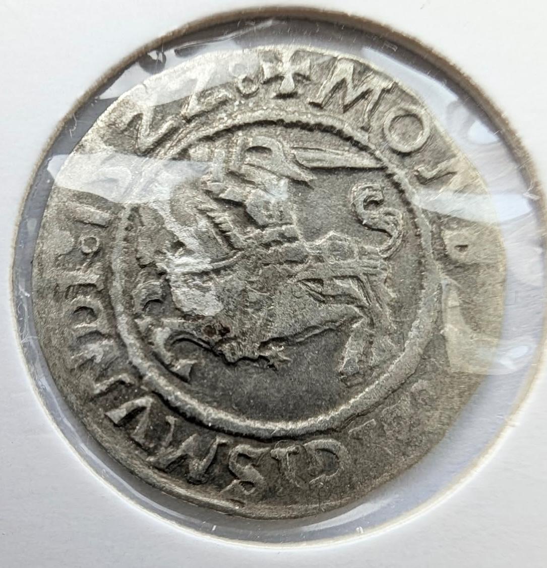Žygimanto Senojo 1522 pusgrašis 