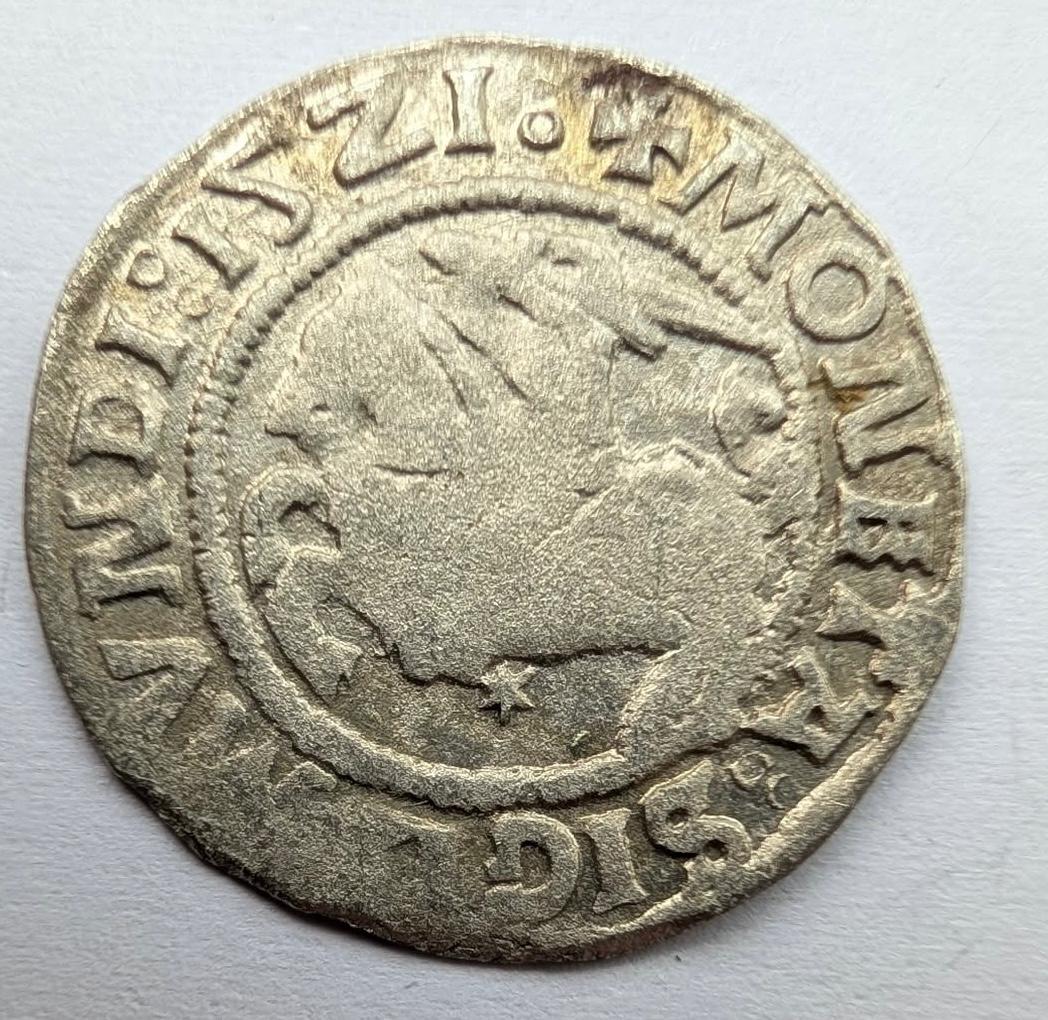 Žygimanto Senojo 1521 pusgrašis 