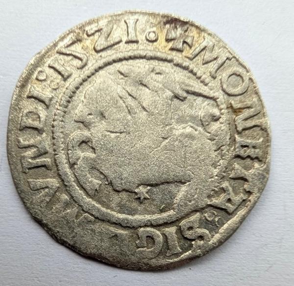 Žygimanto Senojo 1521 pusgrašis 