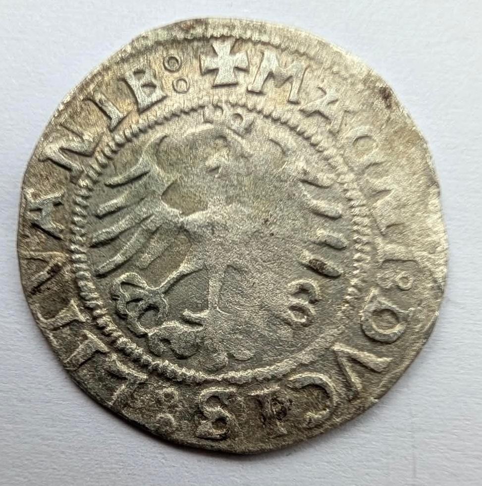 Žygimanto Senojo 1521 pusgrašis 