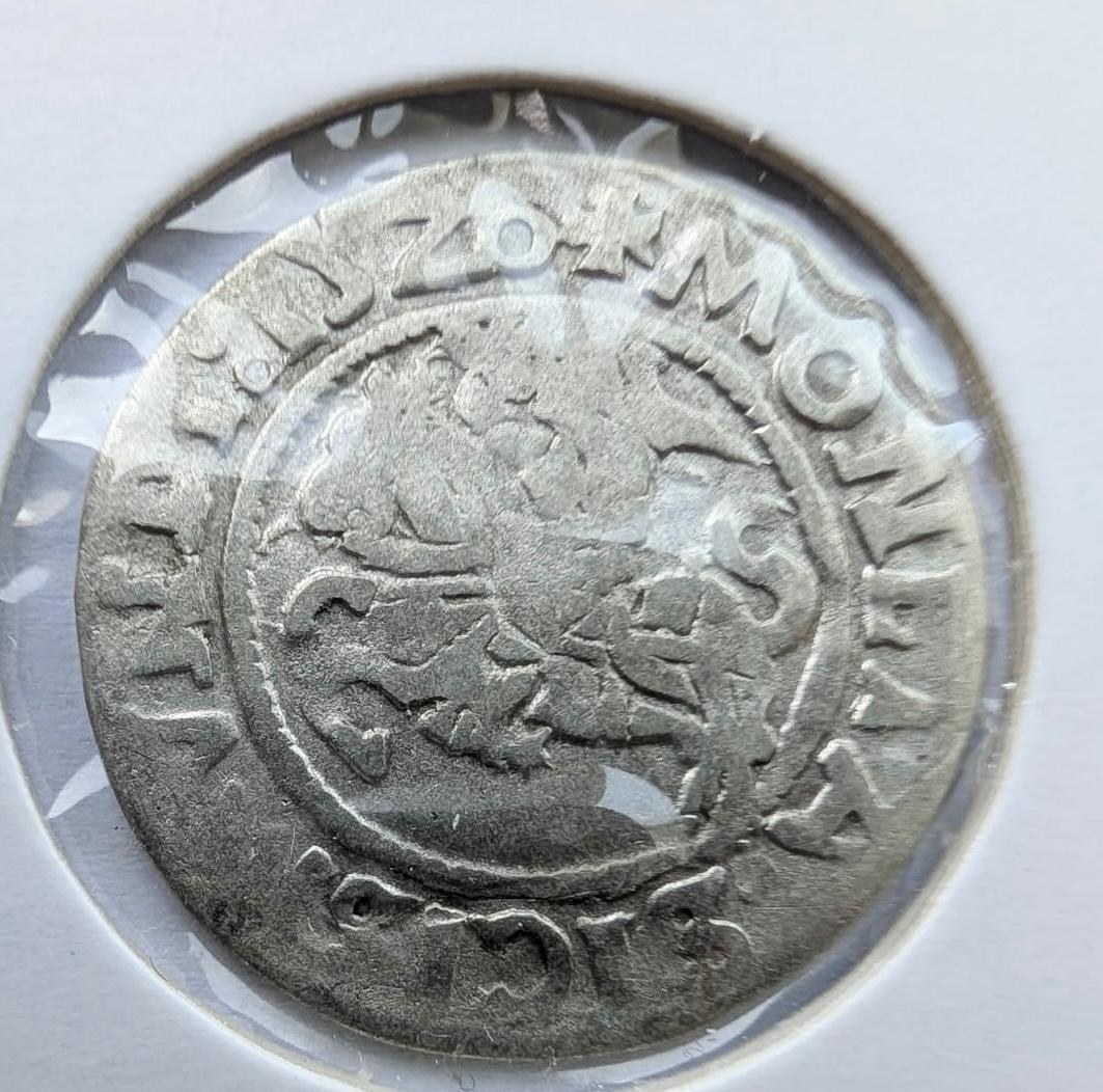 Žygimanto Senojo 1526 pusgrašis 