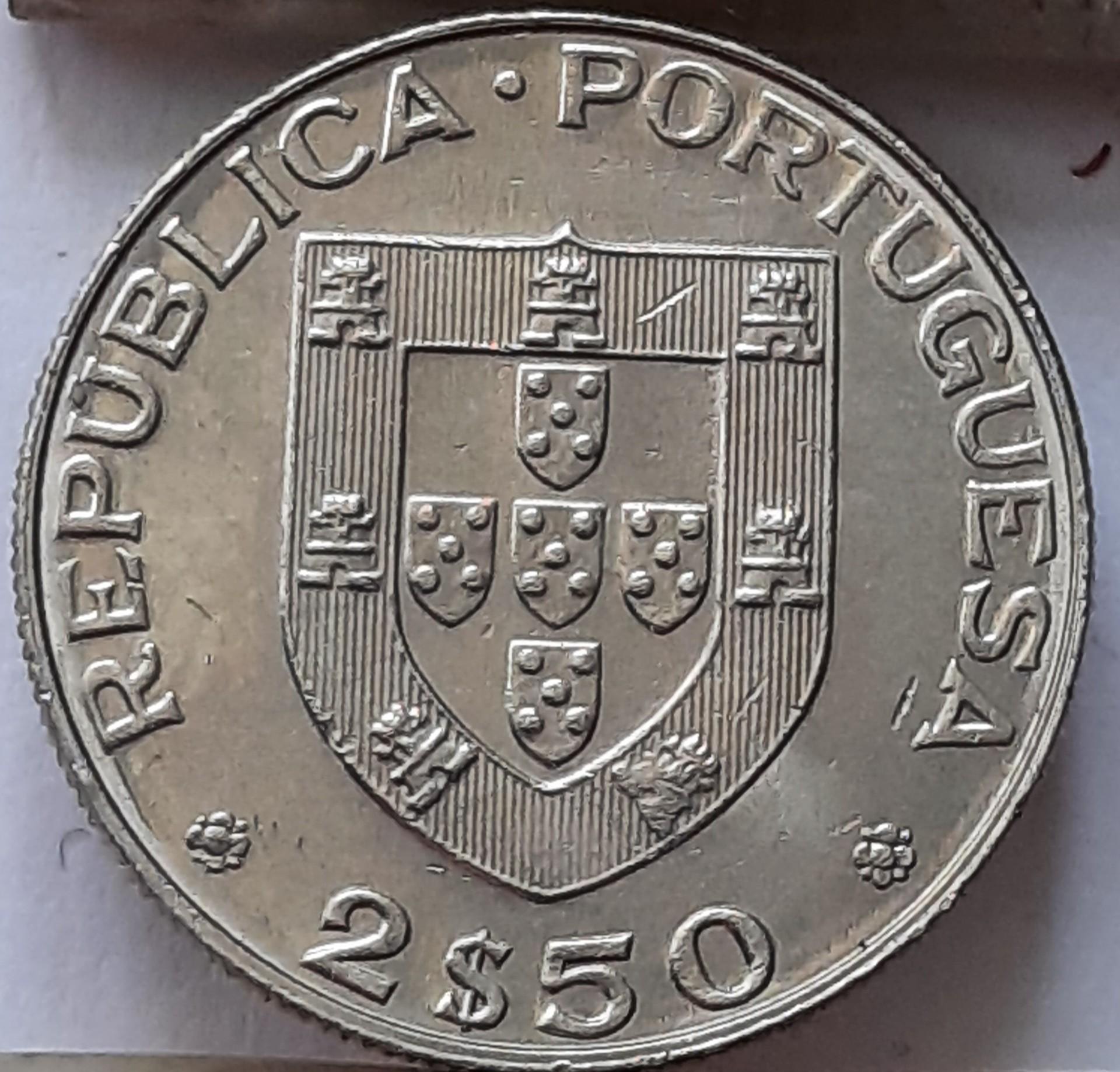 Portugalija 2.50 Eskudų 1982 KM#613 proginė (B97)