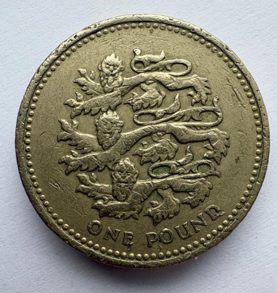 Didžioji Britanija 1 svaras 1997