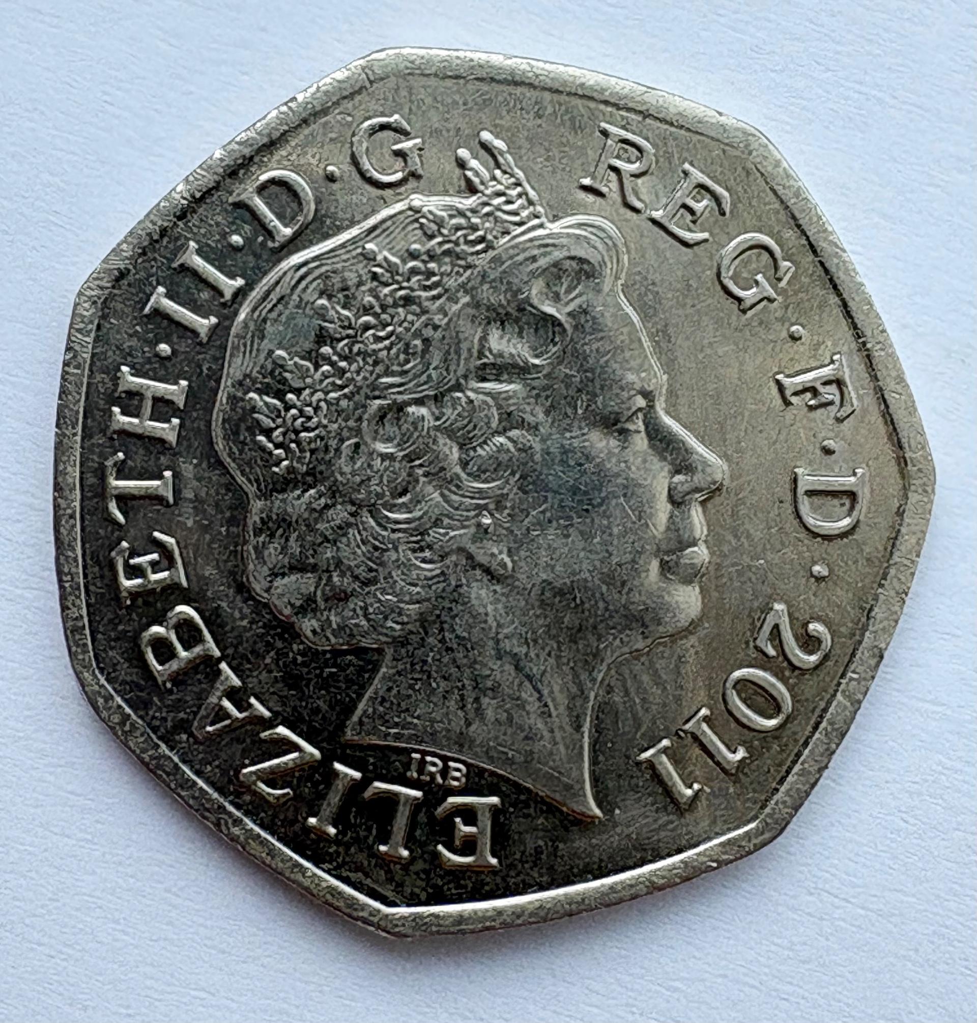 Jungtinė Karalystė 50 p 2011
