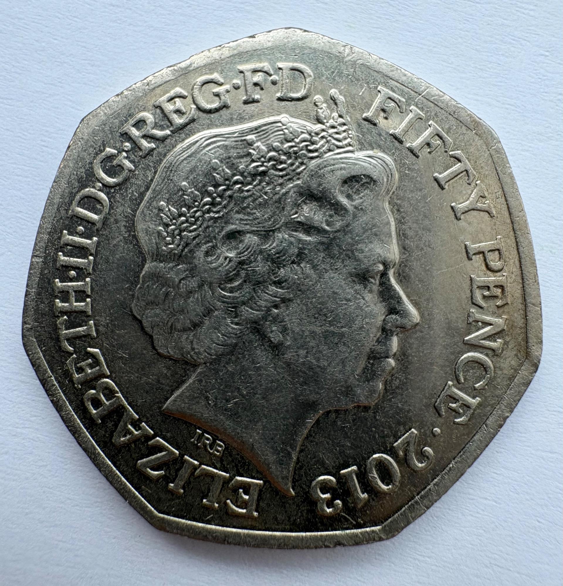 Jungtinė Karalystė 50 p 2013