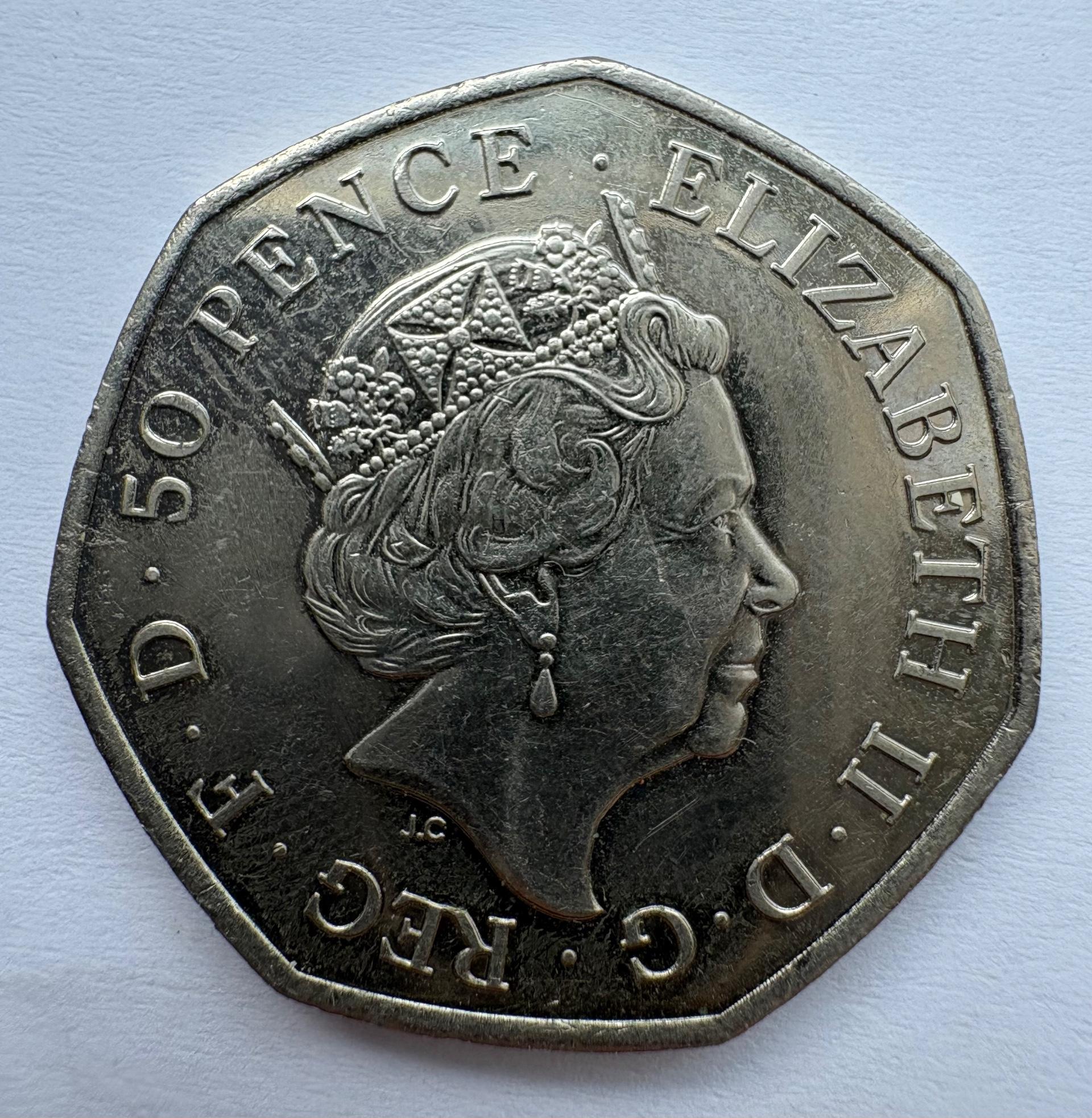 Jungtinė Karalystė 50 p 2016