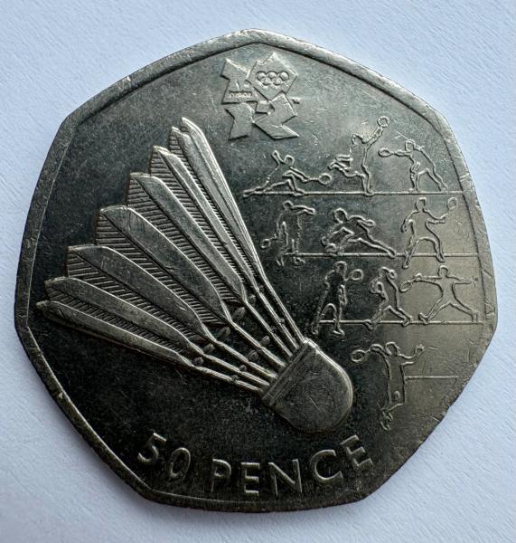 Kupčius aukcionas - Jungtinė Karalystė 50 p 2011