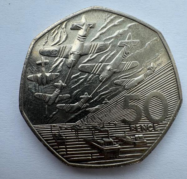 Kupčius aukcionas - Jungtinė Karalystė 50 p 1994