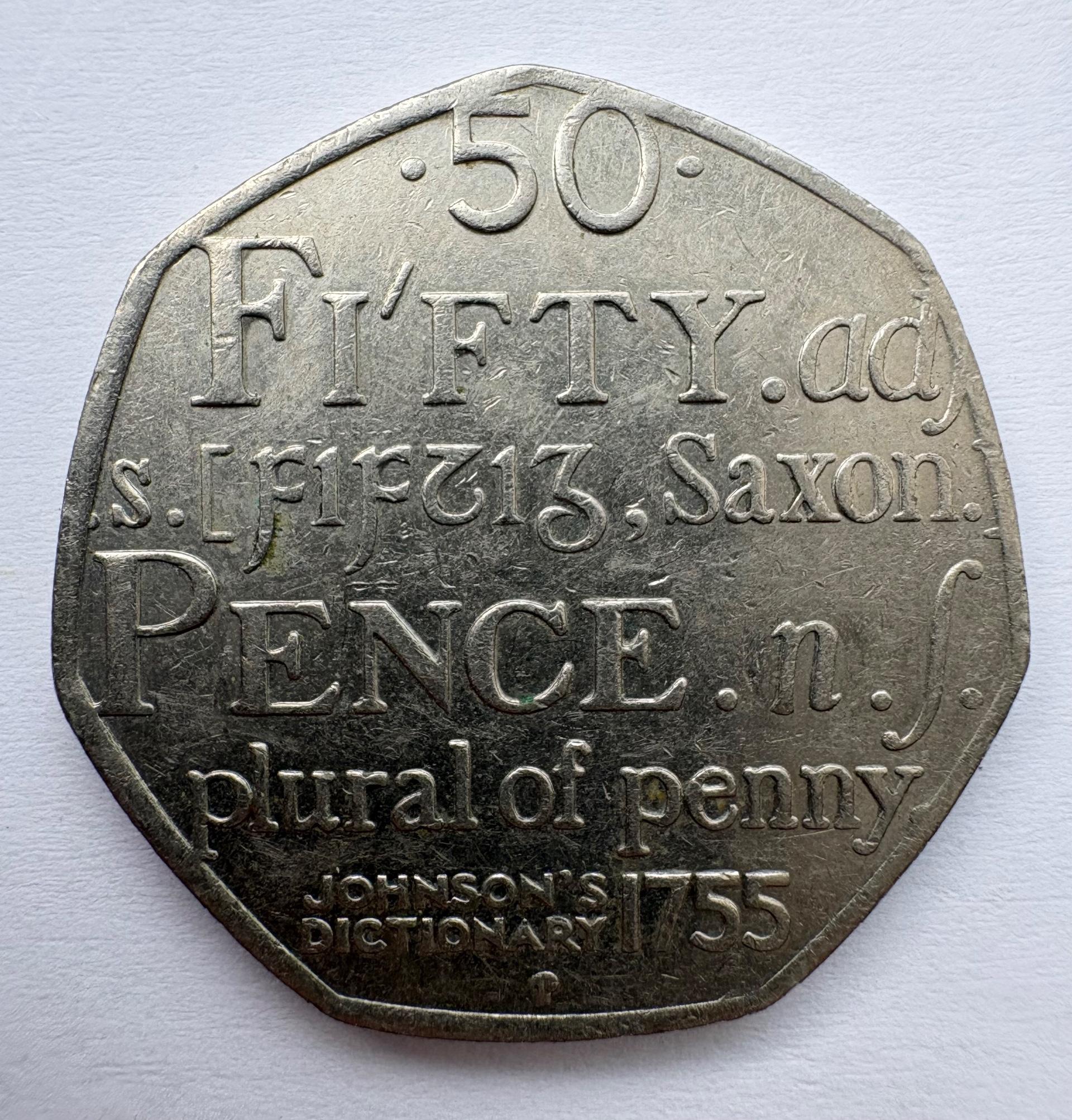 Jungtinė Karalystė 50 p 2005