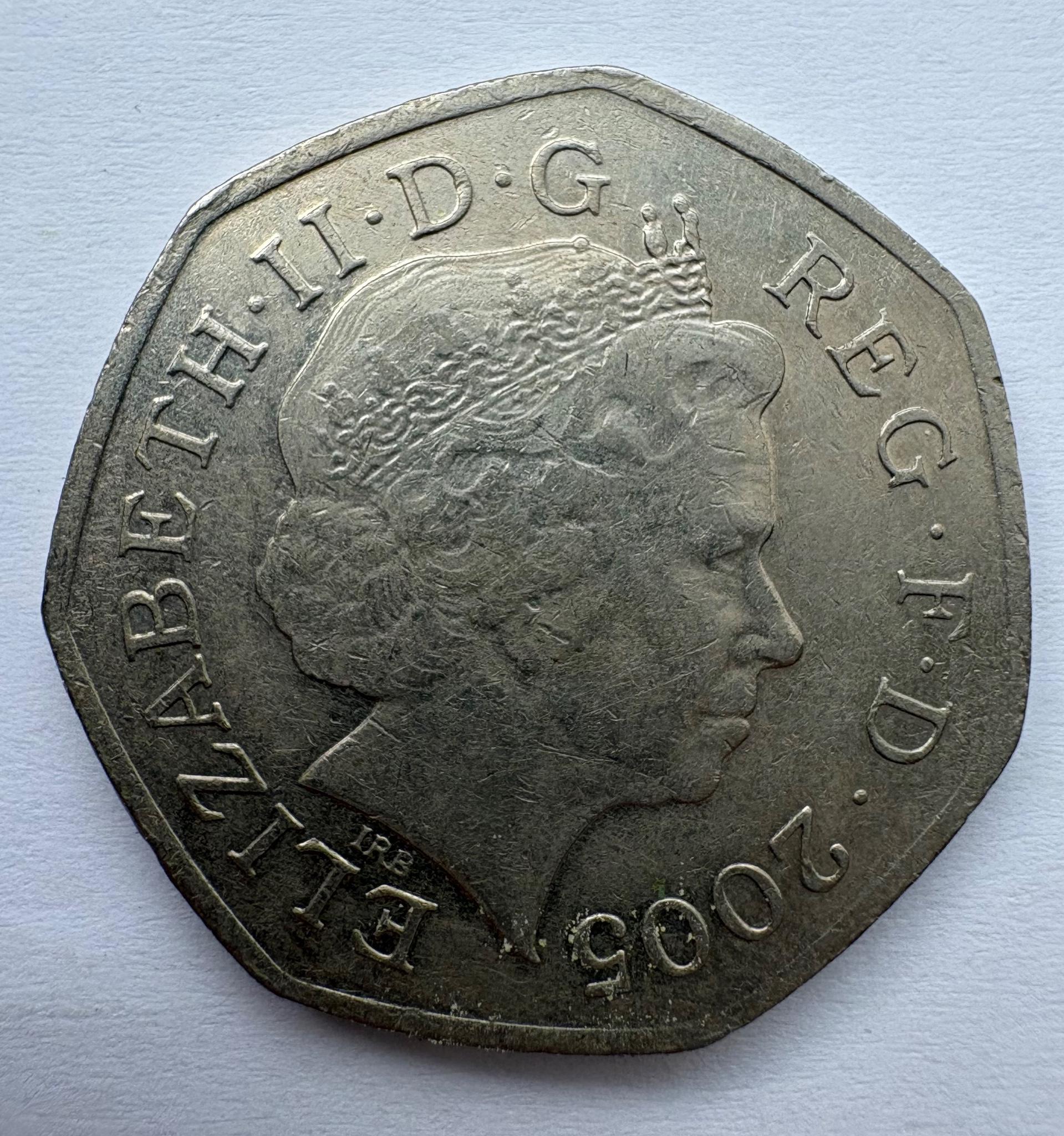 Jungtinė Karalystė 50 p 2005